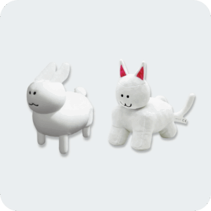 Roblox Gubby and Classic Cat Plush